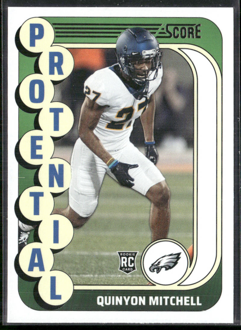 Quinyon Mitchell 2024 Score Protential #20 Philadelphia Eagles