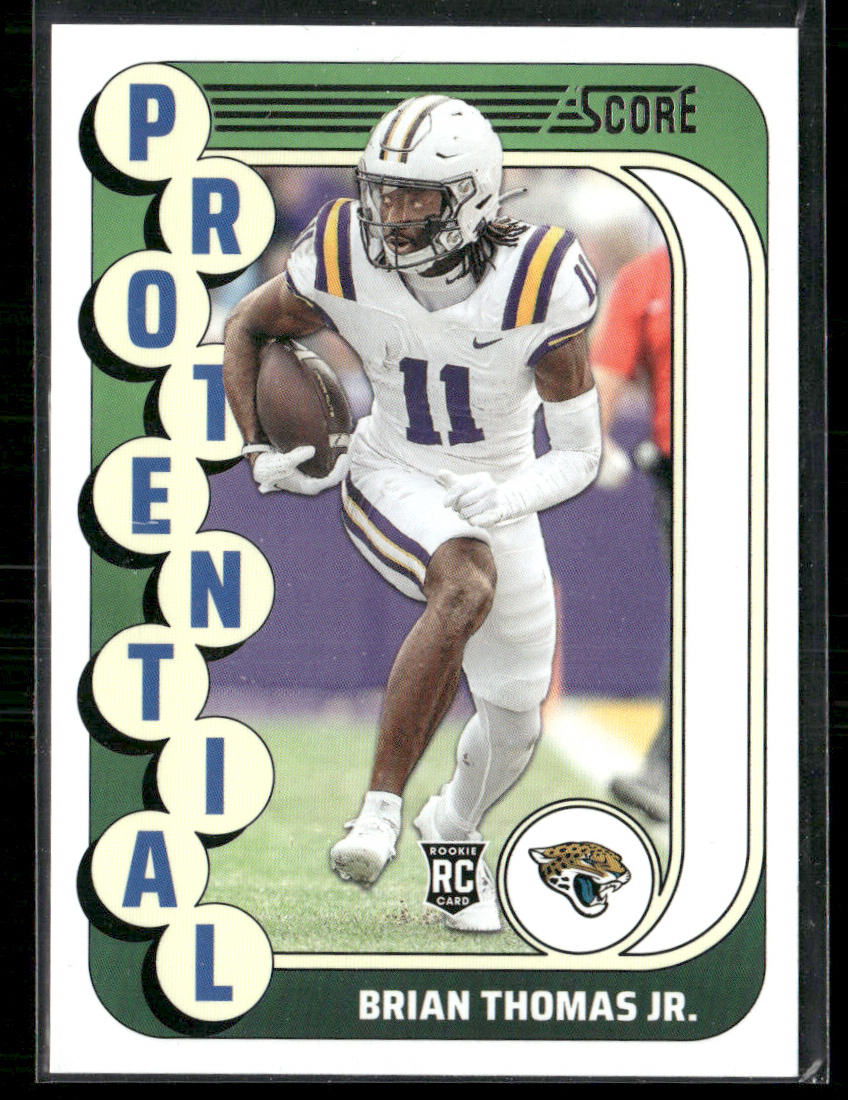 Brian Thomas Jr. 2024 Score Protential #21 Jacksonville Jaguars