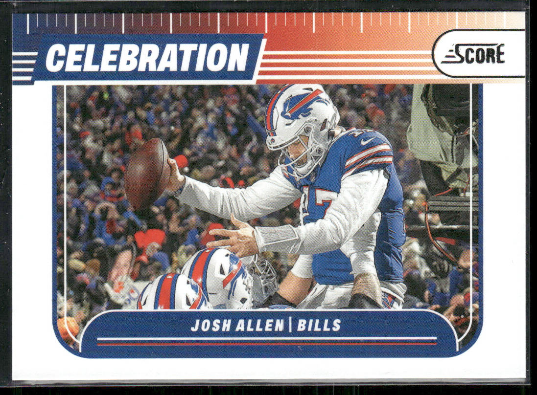 Josh Allen 2024 Score Celebration #C-JAN Buffalo Bills