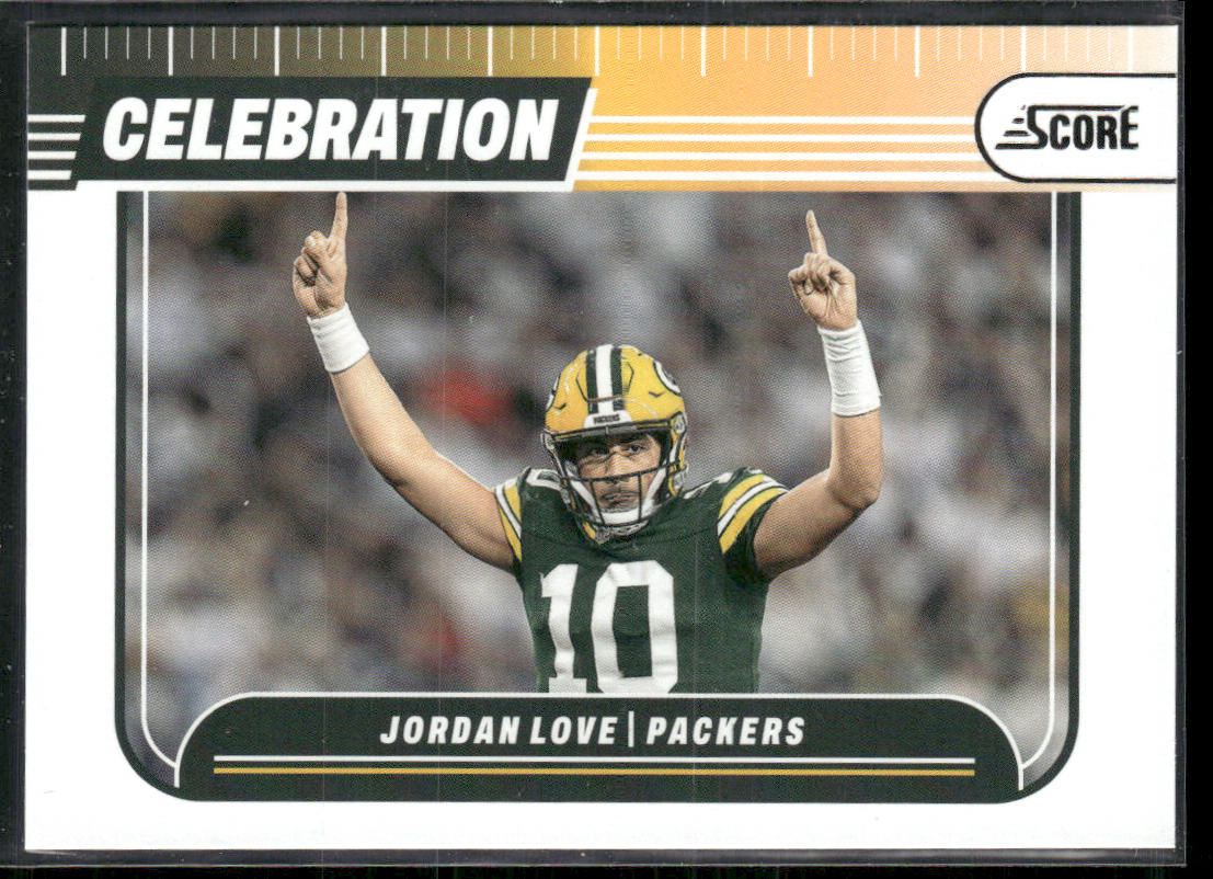 Jordan Love 2024 Score Celebration #C-JLE Green Bay Packers