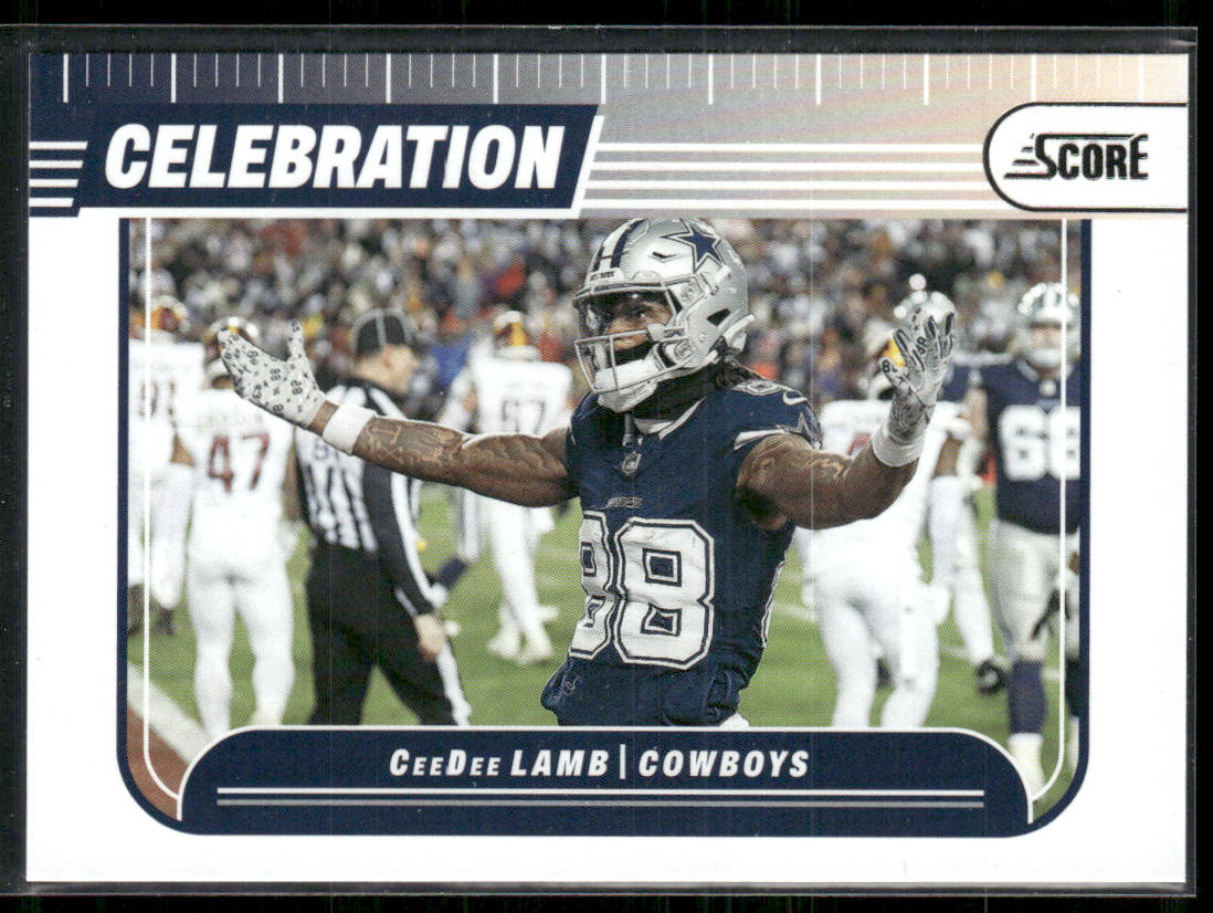 CeeDee Lamb 2024 Score Celebration #C-CLB Dallas Cowboys