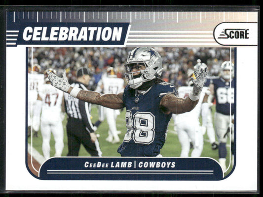 CeeDee Lamb 2024 Score Celebration #C-CLB Dallas Cowboys
