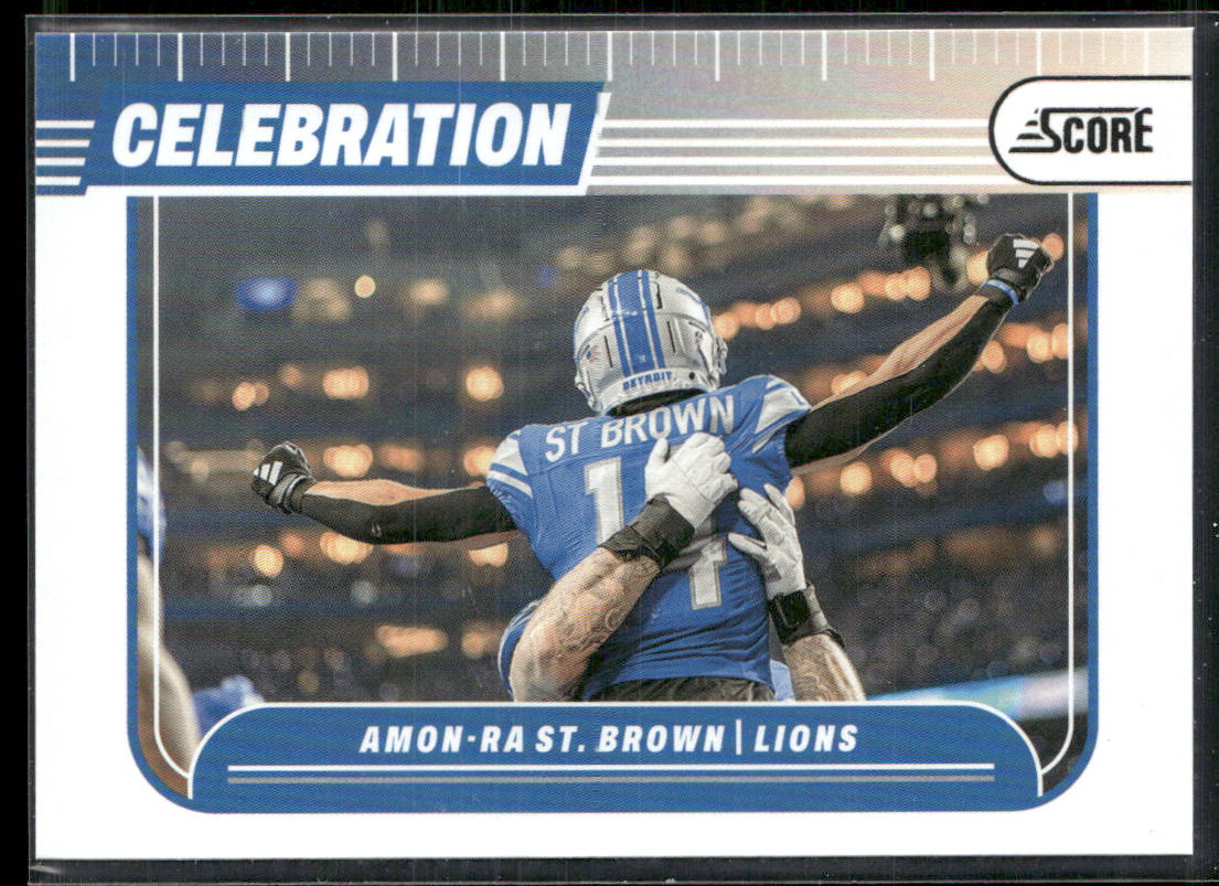 Amon-Ra St. Brown 2024 Score Celebration #C-ASB Detroit Lions