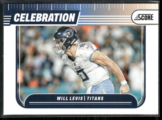 Will Levis 2024 Score Celebration #C-WLS Tennessee Titans