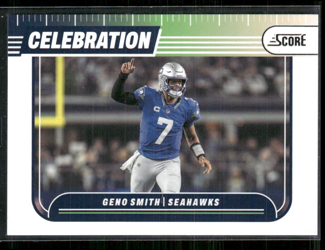 Geno Smith 2024 Score Celebration #C-GSH Seattle Seahawks
