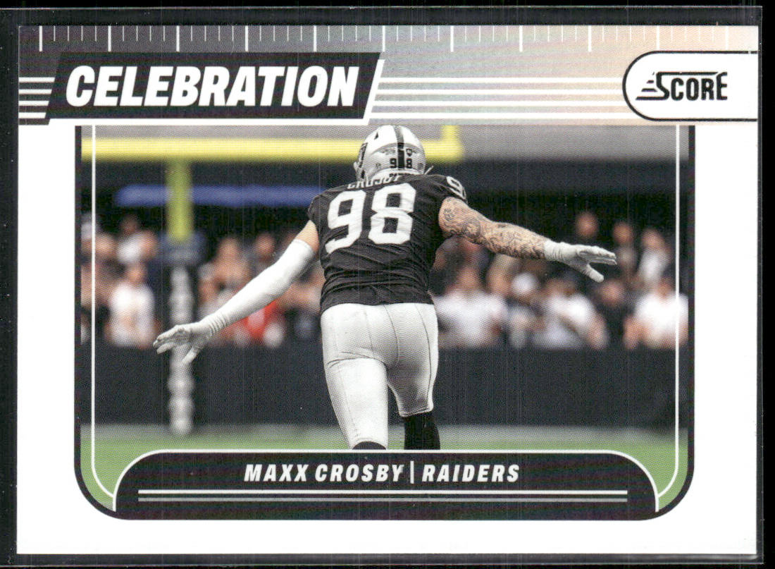 Maxx Crosby 2024 Score Celebration #C-MCY Las Vegas Raiders