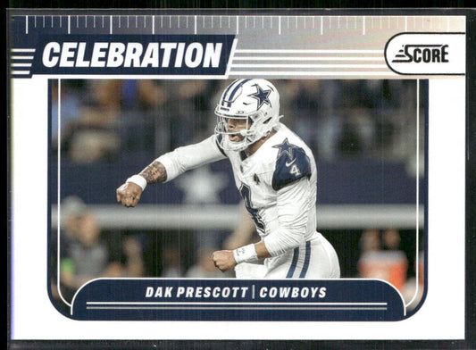 Dak Prescott 2024 Score Celebration Red #C-DPT Dallas Cowboys