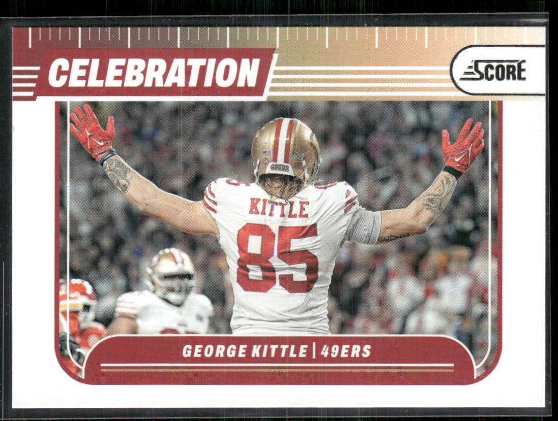 George Kittle 2024 Score Celebration #C-GKE San Francisco 49ers