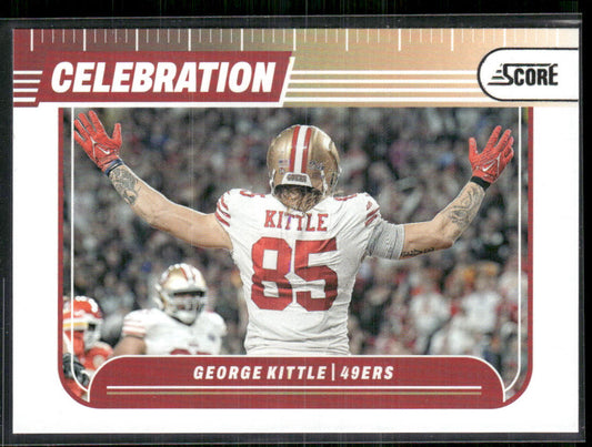 George Kittle 2024 Score Celebration #C-GKE San Francisco 49ers
