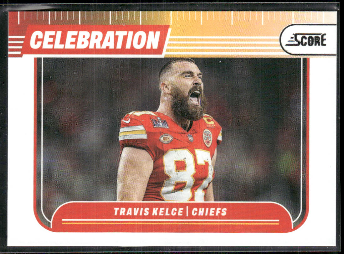 Travis Kelce 2024 Score Celebration #C-TKE Kansas City Chiefs