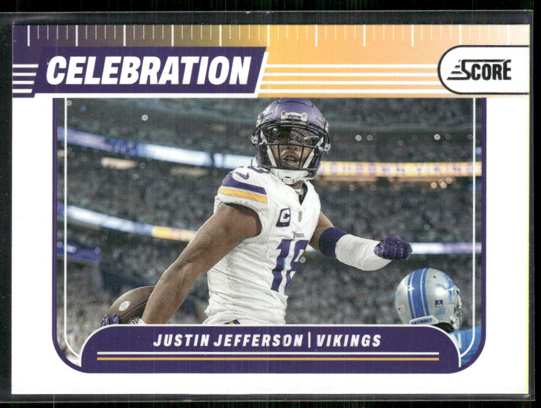 Justin Jefferson 2024 Score Celebration #C-JJN Minnesota Vikings