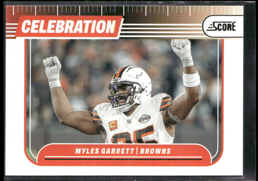 Myles Garrett 2024 Score Celebration #C-MGT Cleveland Browns
