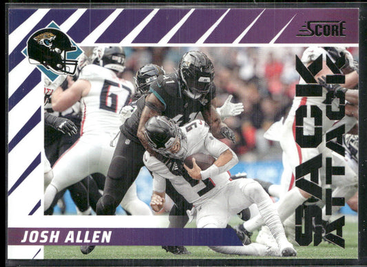 Josh Allen 2024 Score Sack Attack #3 Jacksonville Jaguars