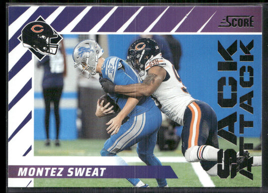 Montez Sweat 2024 Score Sack Attack #5 Chicago Bears