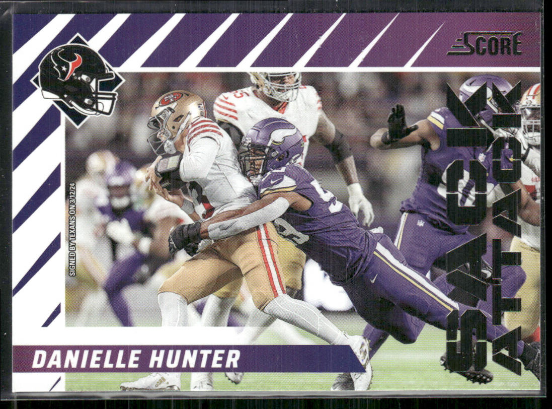 Danielle Hunter 2024 Score Sack Attack #12 Houston Texans