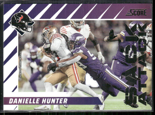 Danielle Hunter 2024 Score Sack Attack #12 Houston Texans
