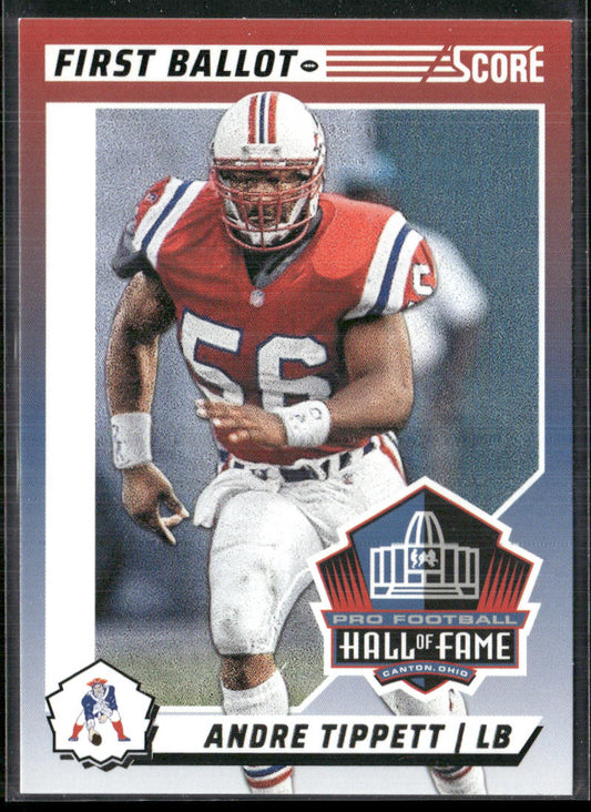 Andre Tippett 2024 Score First Ballot #8 New England Patriots