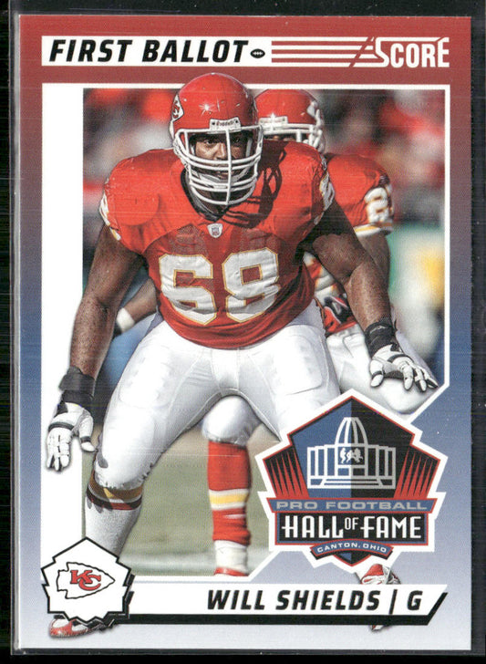 Will Shields 2024 Score First Ballot #9 Kansas City Chiefs