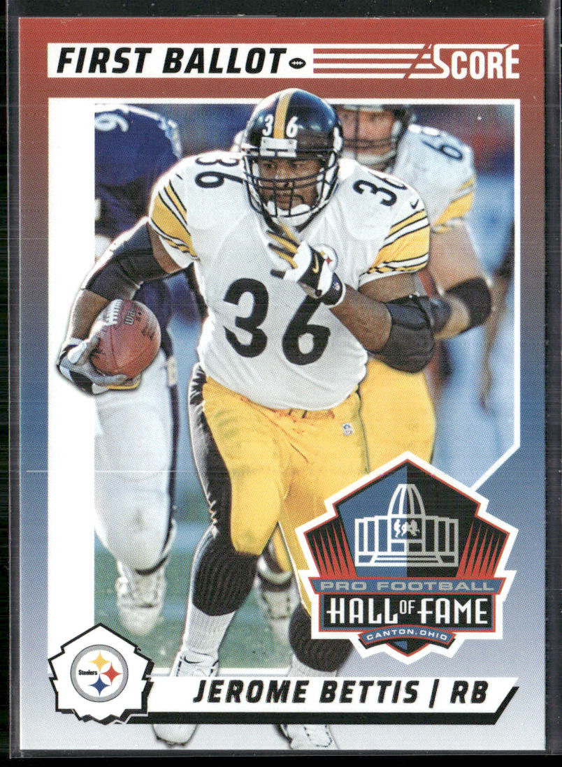 Jerome Bettis 2024 Score First Ballot #10 Pittsburgh Steelers