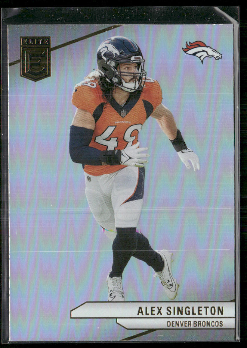 Alex Singleton 2024 Donruss Elite #79 Denver Broncos