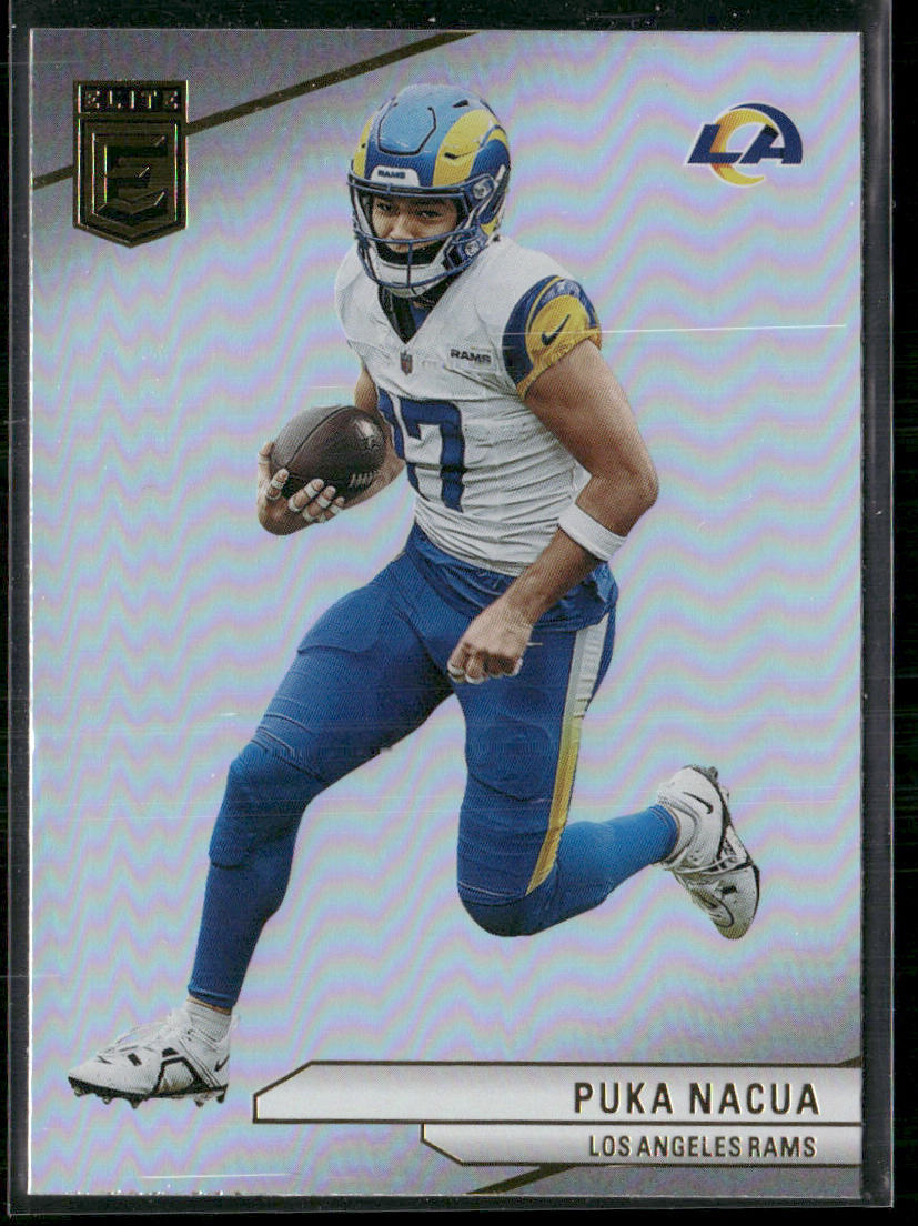 Puka Nacua 2024 Donruss Elite #9 Los Angeles Rams