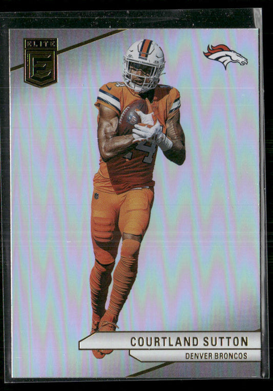 Courtland Sutton 2024 Donruss Elite #68 Denver Broncos