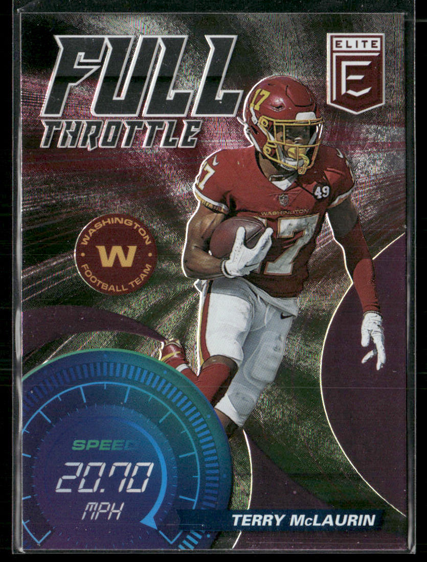 Terry McLaurin 2021 Donruss Elite #FT10 Washington Football Team