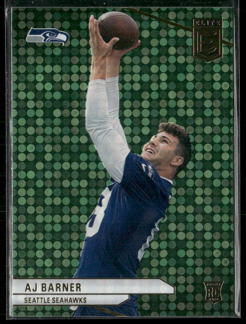A.J. Brown 2024 Donruss Elite Green Disco #69 Philadelphia Eagles