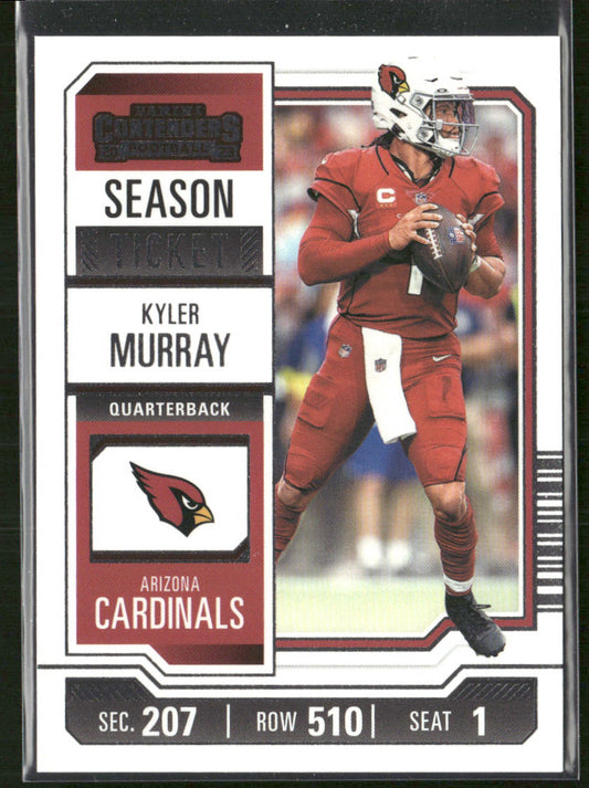 Kyler Murray 2023 Panini Contenders #3 Arizona Cardinals