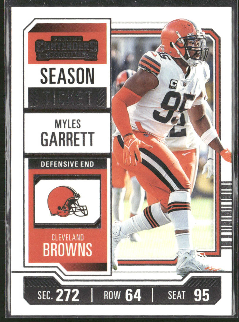 Myles Garrett 2023 Panini Contenders #25 Cleveland Browns