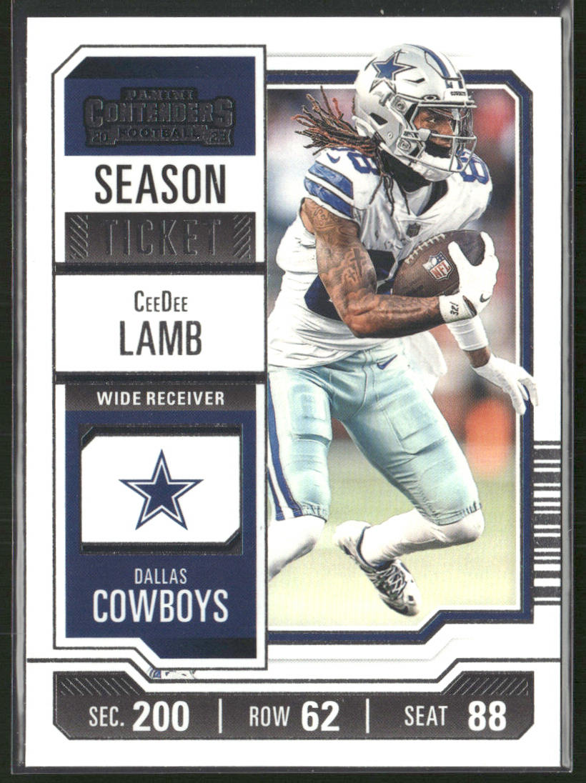 CeeDee Lamb 2023 Panini Contenders #27 Dallas Cowboys