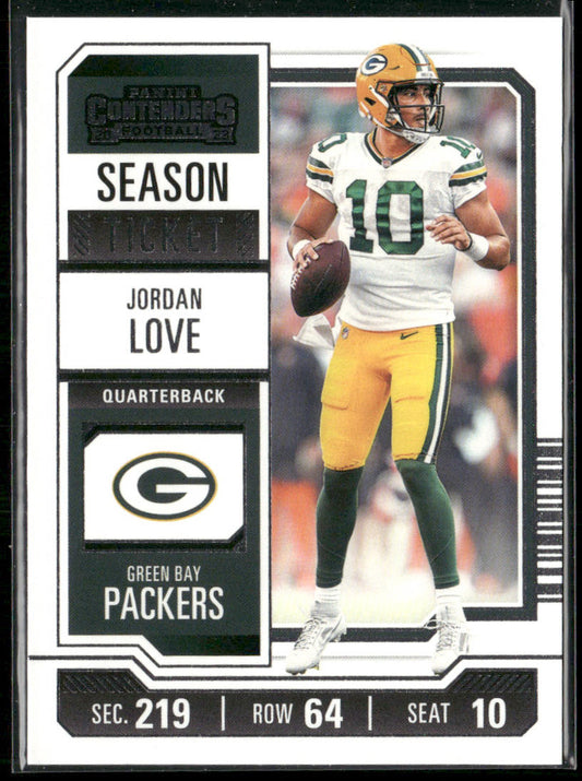 Jordan Love 2023 Panini Contenders #39 Green Bay Packers