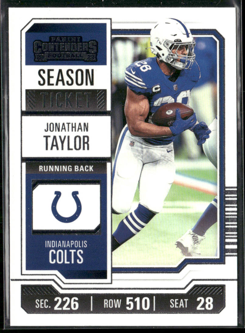 Jonathan Taylor 2023 Panini Contenders Season Ticket Retail #43