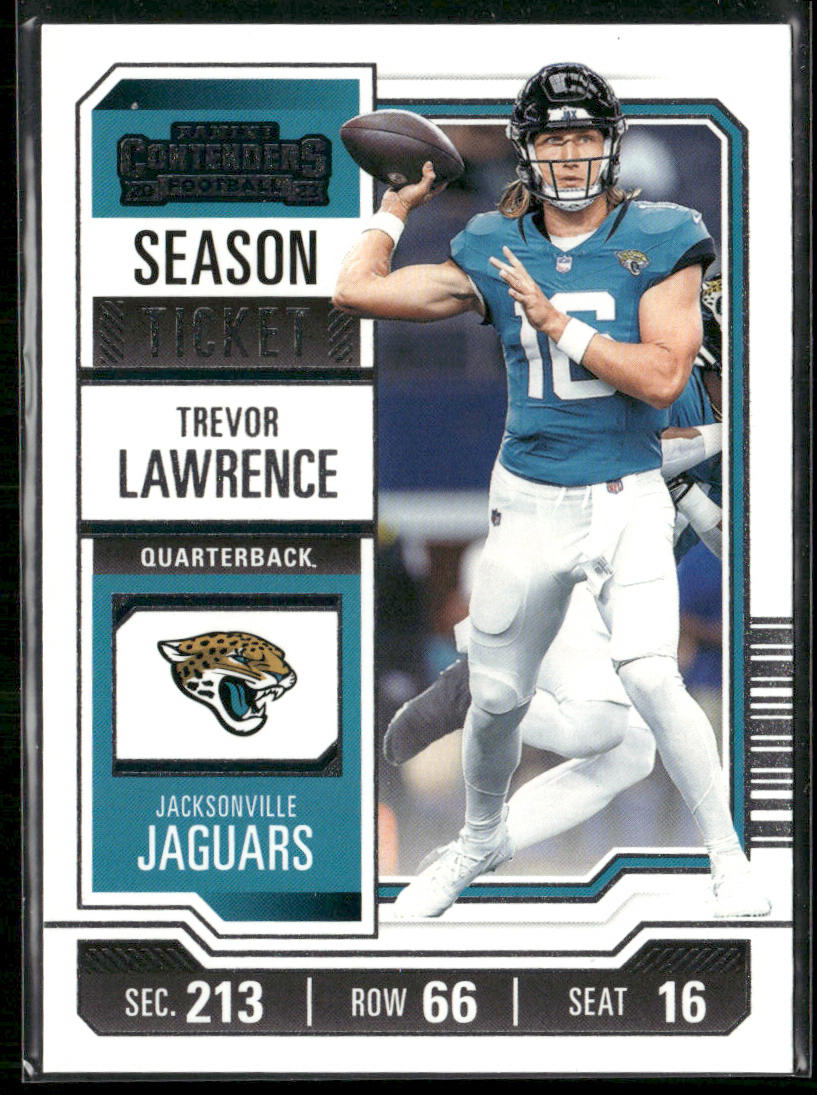 Trevor Lawrence 2023 Panini Contenders Season Ticket Retail #48
