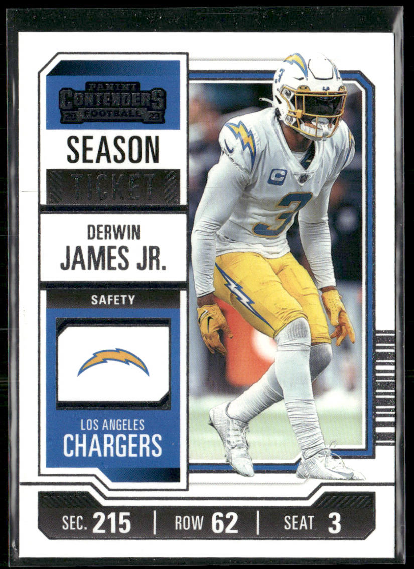 Derwin James Jr. 2023 Panini Contenders #57 Los Angeles Chargers