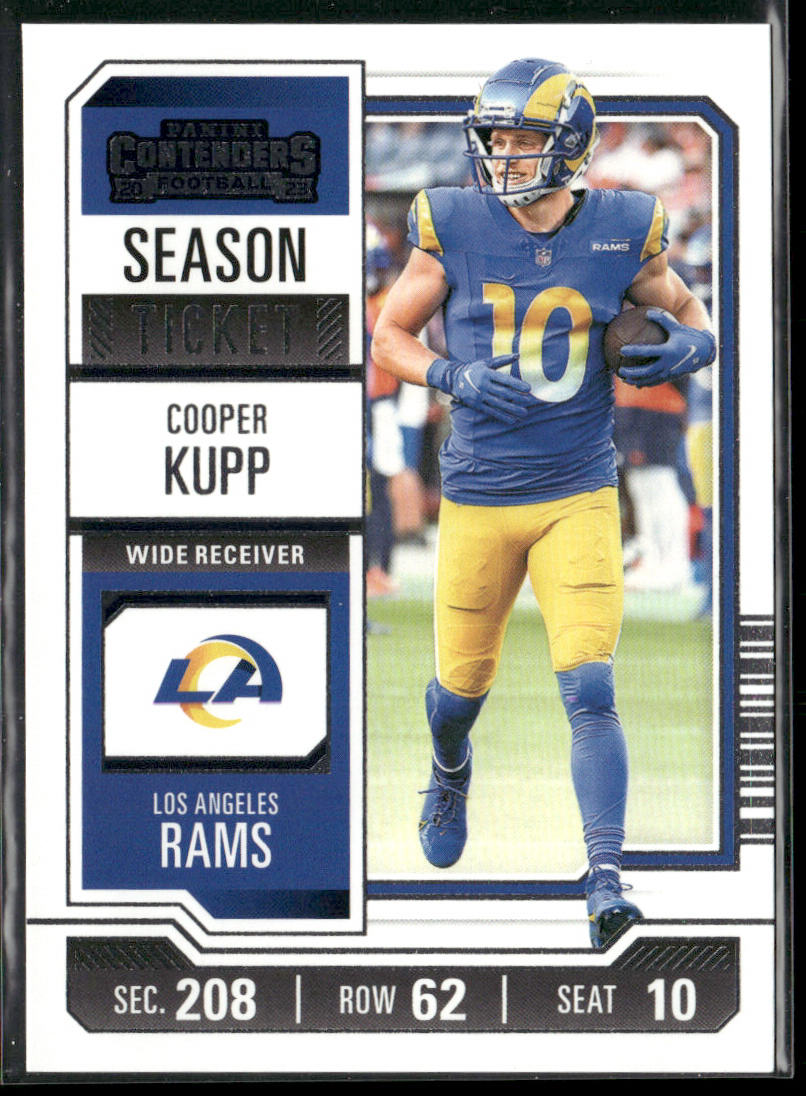 Cooper Kupp 2023 Panini Contenders #61 Los Angeles Rams