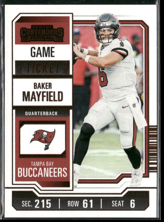 Baker Mayfield 2023 Panini Contenders Game Ticket Bronze #92 Buccaneers