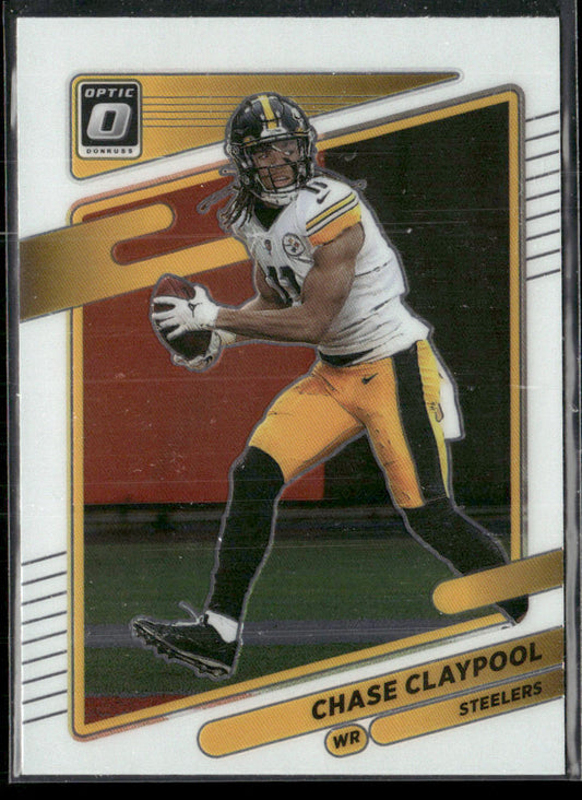 Chase Claypool 2021 Donruss Optic #145 Pittsburgh Steelers
