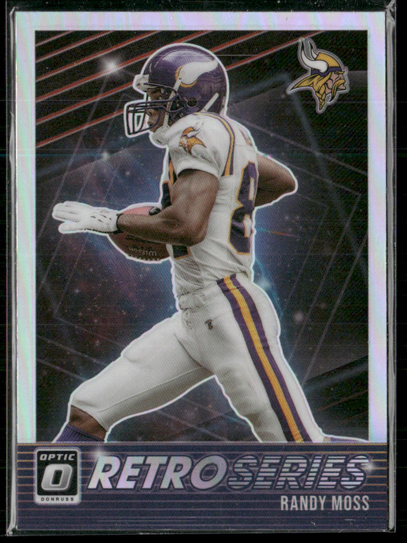 Randy Moss 2021 Donruss Optic Retro Series #RS-RM Minnesota Vikings