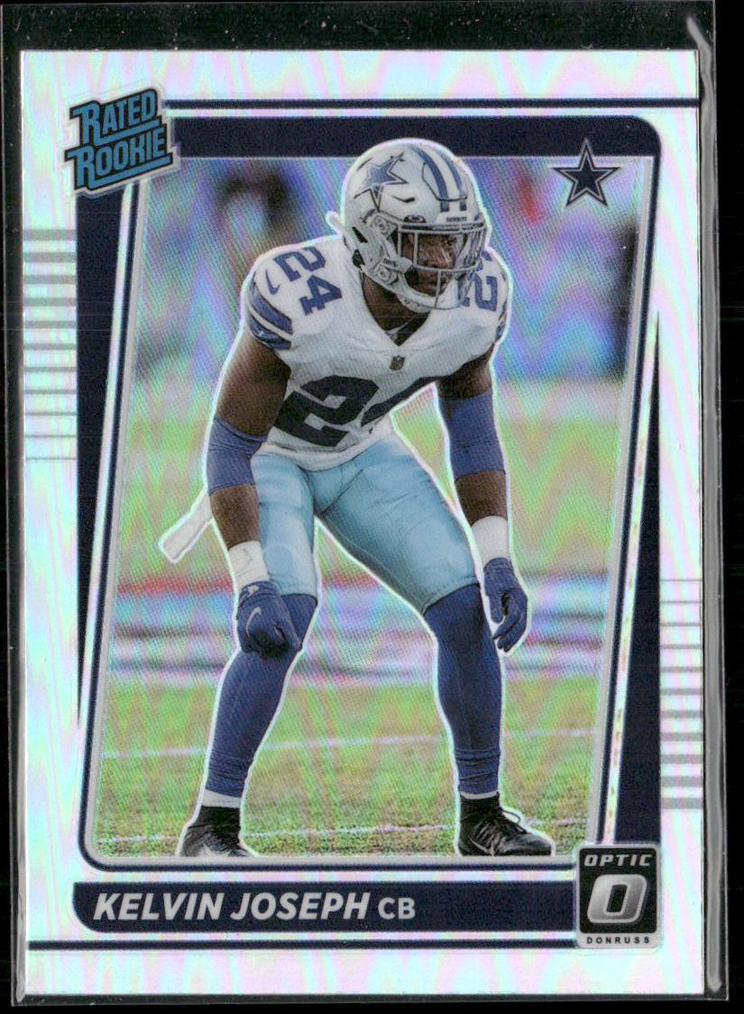 Kelvin Joseph 2021 Donruss Optic #250 RC Dallas Cowboys