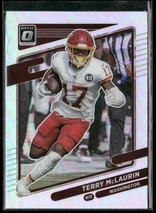 Terry McLaurin 2021 Donruss Optic Holo #1 Washington Football Team