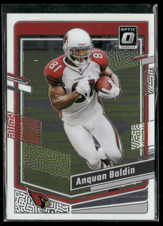 Anquan Boldin 2023 Donruss Optic #1 Arizona Cardinals