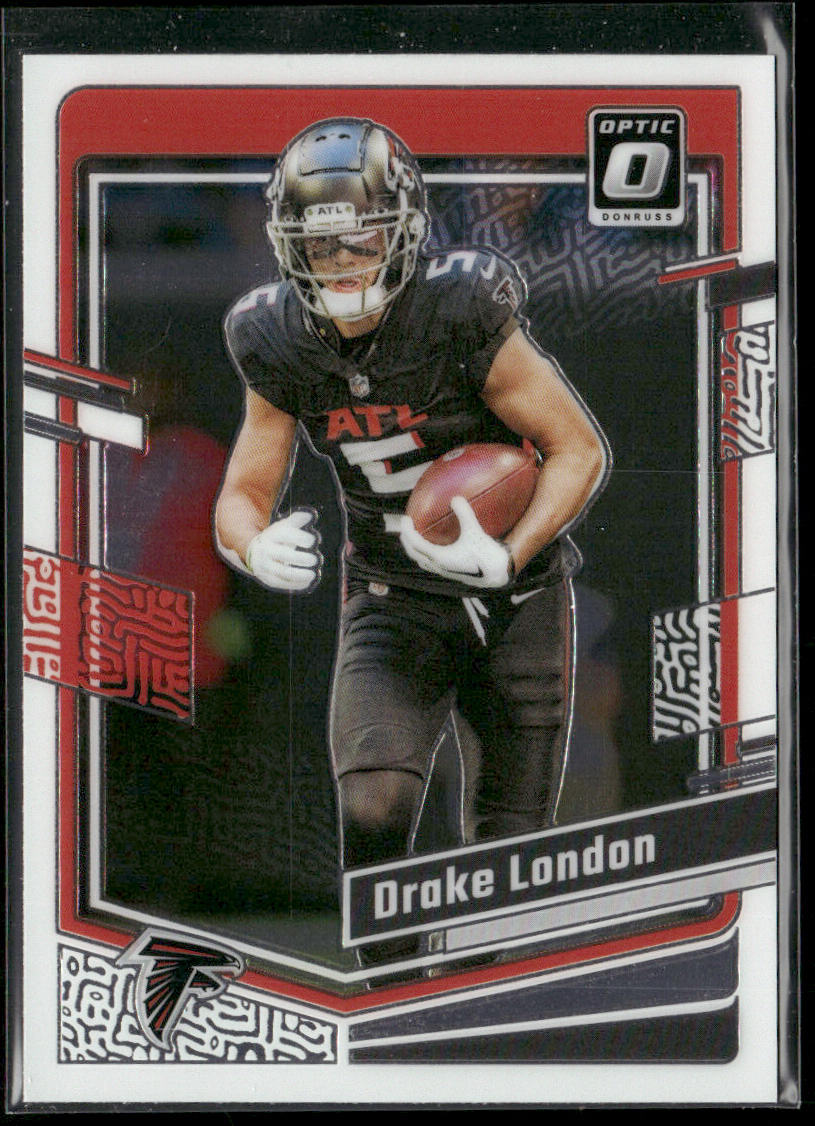 Drake London 2023 Donruss Optic #10 Atlanta Falcons