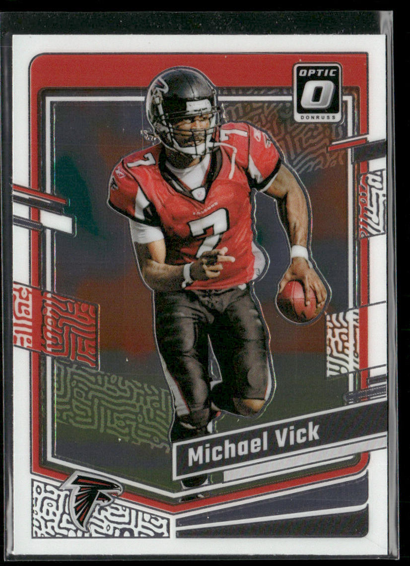 Michael Vick 2023 Donruss Optic #12 Atlanta Falcons