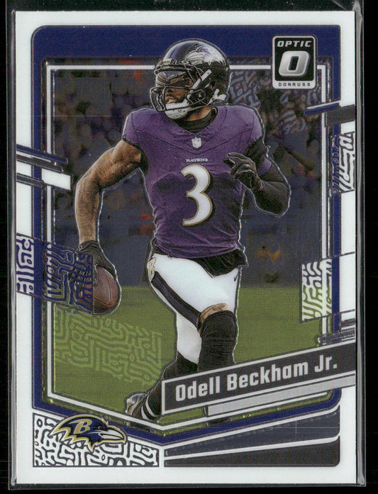 Odell Beckham Jr. 2023 Donruss Optic #16 Baltimore Ravens