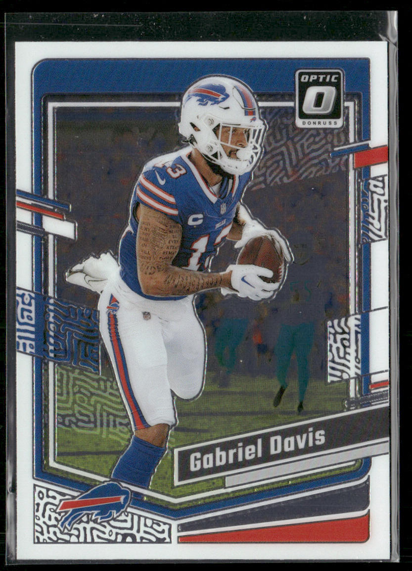 Gabriel Davis 2023 Donruss Optic #20 Buffalo Bills
