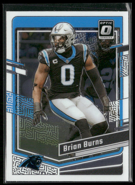 Brian Burns 2023 Donruss Optic #26 Carolina Panthers