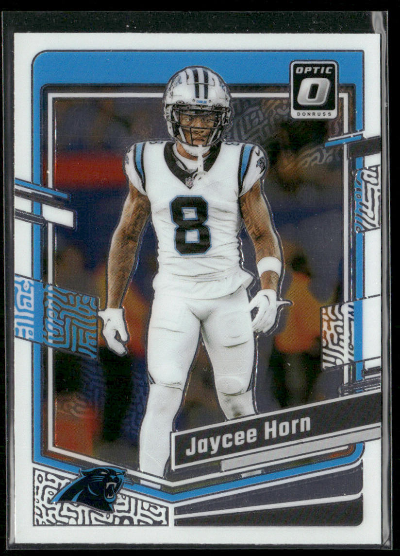 Jaycee Horn 2023 Donruss Optic #28 Carolina Panthers
