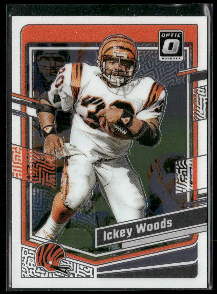 Ickey Woods 2023 Donruss Optic #40 Cincinnati Bengals