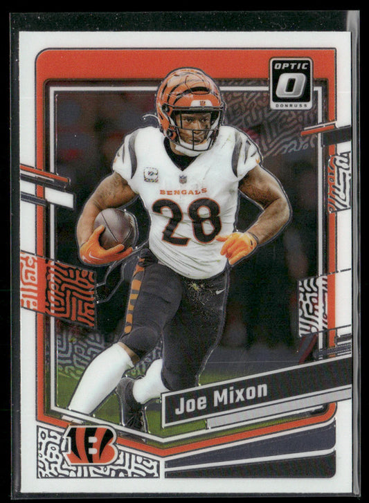 Joe Mixon 2023 Donruss Optic #43 Cincinnati Bengals